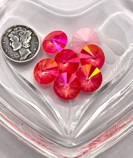 Electric Pink Ignite Brandy F 12mm Swarovski 1122 Rivoli Stones
