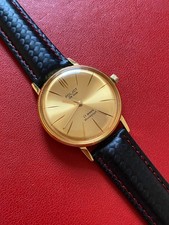 Vintage POLJOT De Luxe Ultra Slim Soviet Mechanical Men's Wristwatch