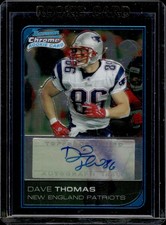 2006 Bowman Chrome #262 David Thomas Rookie Autographs