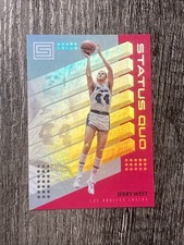 2018-19 Panini Status Status Quo Red Jerry West #6 HOF