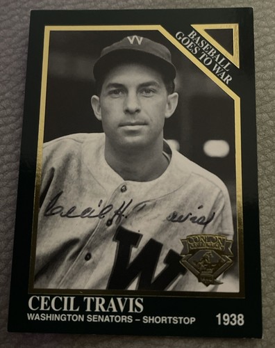 1995 Auto Megacards The Sporting News Conlon Collection Cecil Travis #1349 - 第 1/2 張圖片
