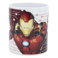 Marvel Iron Man Tasse Keramik Kaffeebecher Comic Fanartikel Geschenk Neu