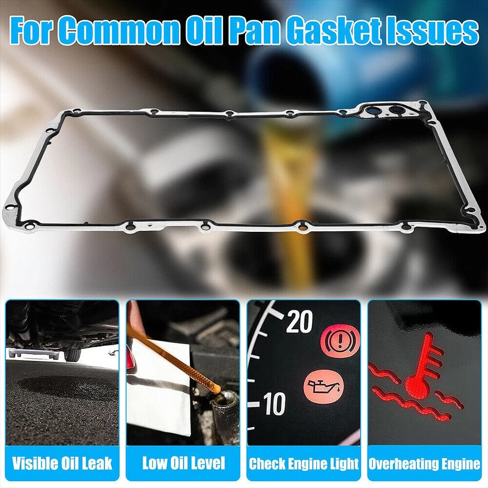 OS30693R Engine Oil Pan Gasket Set Fit for Chevrolet Express 3500 2005-2015 4.8L - Imagem 2 de 4