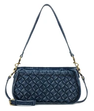 NWT Patricia Nash Nova  Washed Woven Blue Denim Crossbody Shoulder Bag MSRP $169