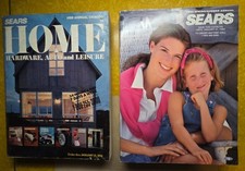 Vintage Sears Catalog lot - 1989 Annual Home and 1993 Spring/Summer Annual -Used