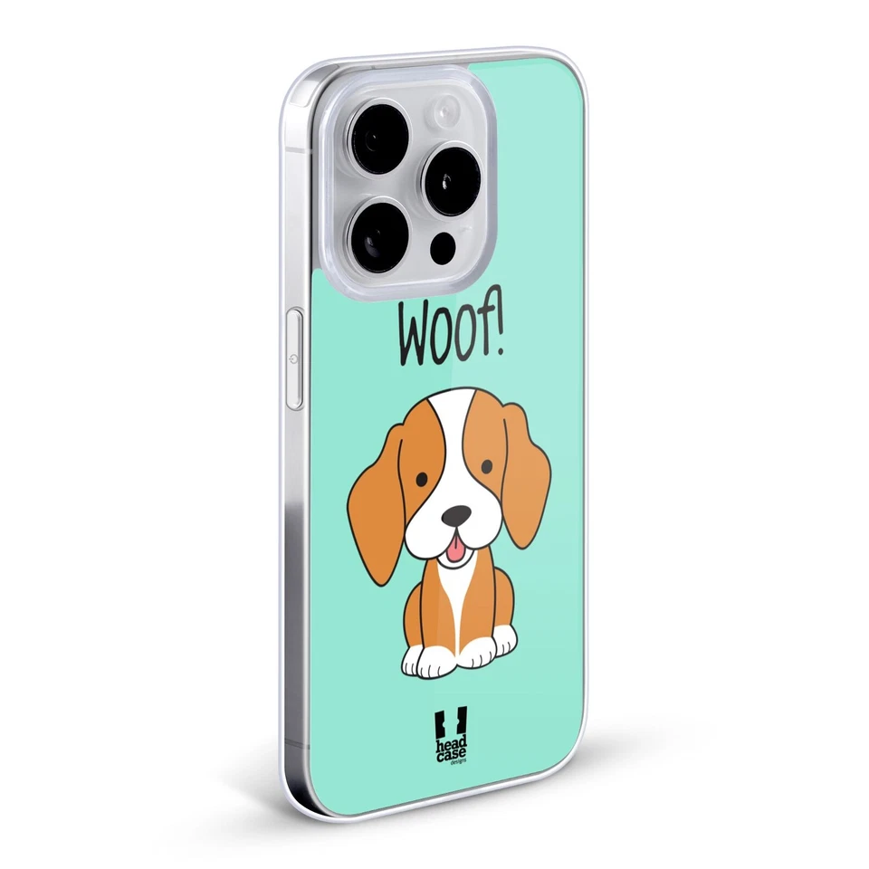 HEAD CASE DESIGNS HAPPY PUPPIES GEL CASE & WALLPAPER FOR APPLE iPHONE PHONES - Image 2 of 4