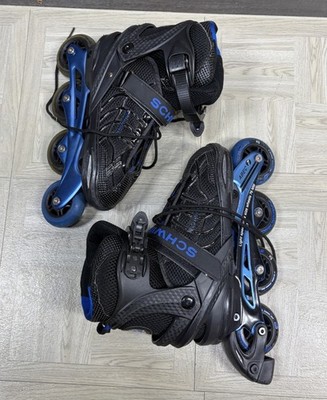 Schwinn ABEC 7 Adjustable Roller Blades in-Line Skates 76mm Size 8-9