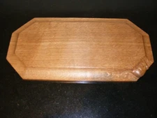 UNUSUAL  ROBERT  MOUSEMAN  THOMPSON OAK  BOARD CHEESE/ SHARING PLATTER - CRITTER