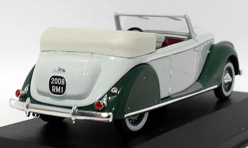 Ixo Models 1/43 Scale MUS022 - 1939 Renault Suprestella Coach - Grey Green - Image 3 of 4