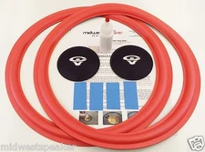 Cerwin Vega D9 D-9 - 15" Woofer Foam Speaker Kit w/ Shims & CV Logo Dust Caps!