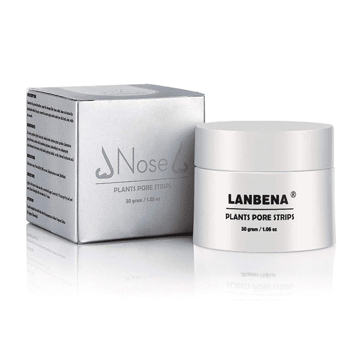 LANBENA Pore Strips Blackhead Remover Cream Nose Acne Clean Peel OFF Mud  Mask | eBay
