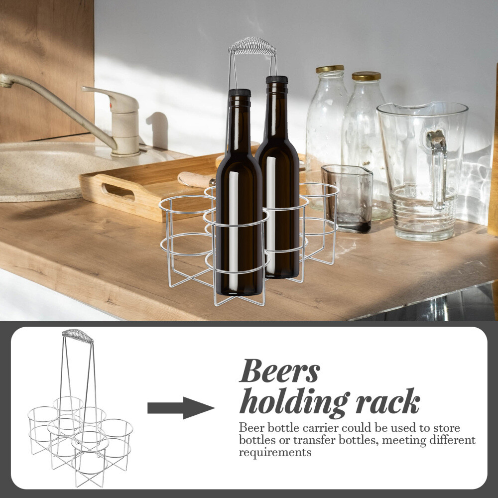 Metal Beer Bottle Holder with Handle for Home Bar or Restaurant eBay