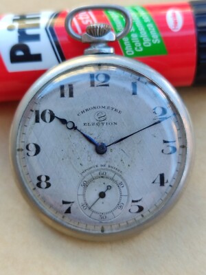 Taschenuhr CHRONOMETRE ELECTION pocket watch 5Omm. funktionstüchtig