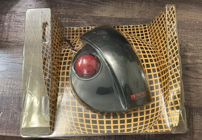 NOS 1997 Vintage Micro Innovations Track Ball Mouse STK4000 Web Track II 2 Black