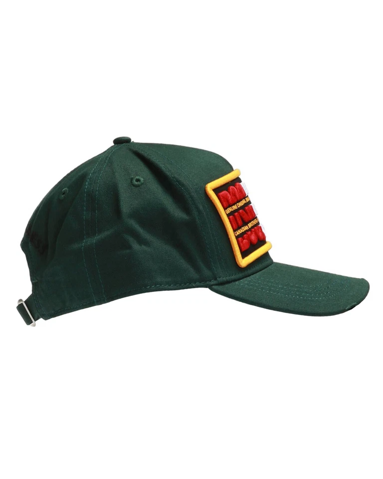 Dsquared2 - Gorra De Béisbol Para Hombre Con Logo Verde - BCM0244 - Imagen 2 de 3