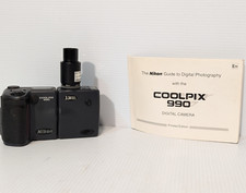 Nikon Coolpix 990 fotocamera digitale, 3,34 megapixel, manuale, Promaster 28 mm UV