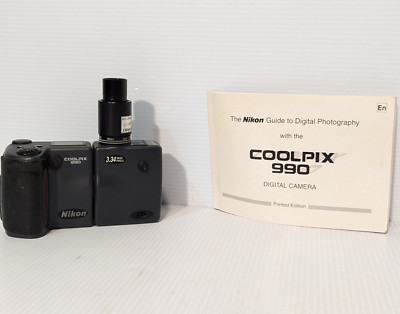 Nikon Coolpix 990 Digital Camera, 3.34 megapixels, manual