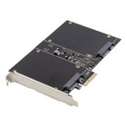 PCI-E X2 To 2.5-inch SATA3.0 RAID controller card 88SE9230 chipset 6gbps Gen 3