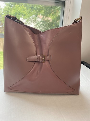 Furla Leather Shoulder Purse Made In Itlay W/Dust Bag Lilac - Picture 9 of 24