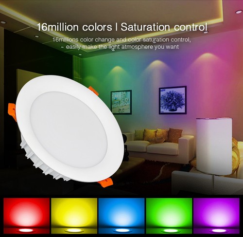 mibox RGBW RGB Dimmable WIFI Recessed LED Ceiling Panel bulb Light Downlight - Picture 60 of 66