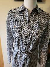 Tory Burch Admiral Blue Halland Brigitte Tunic dress 