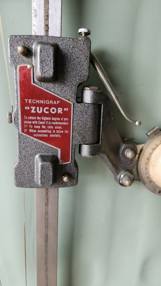 DRAWING / DRAFTING BOARD MACHINE 'AO' TECHNIGRAF ZUCOR eBay