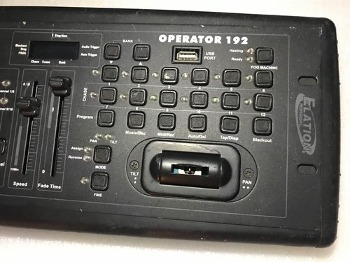 Elation DMX Programmer Channel Tabletop Lighting Controller OPERATOR 192 - Picture 4 of 12