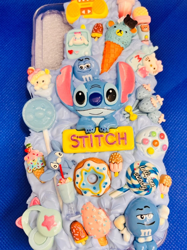 Funda de teléfono decodificada puntada / personalizada / postre Foto 4 de 4