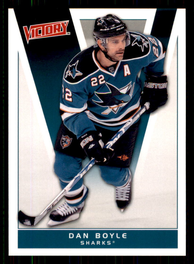 2010-11 Upper Deck Victory #159 Dan Boyle San Jose Sharks