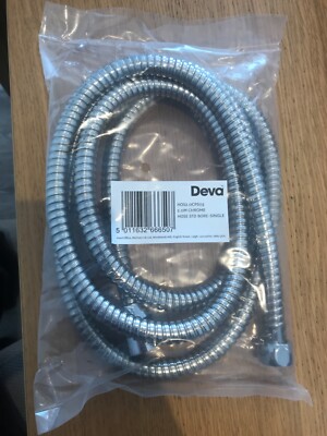 DEVA SCHLAUCH STD BOHRUNG - EINZELN 2M CHROM