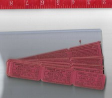 Vintage lot 100 Kiddieland free ride picnic tickets Chippewa Lake Park Ohio 