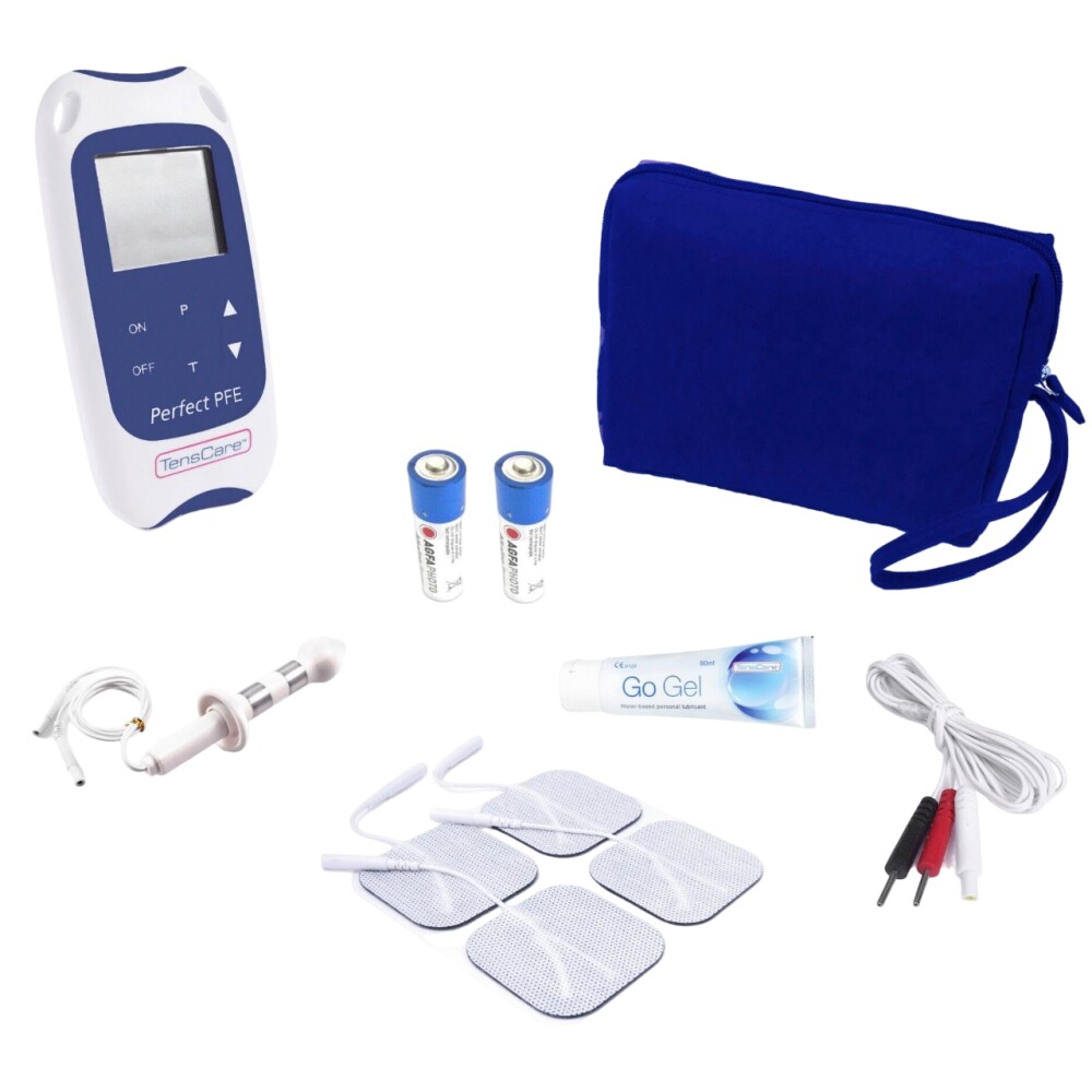TensCare Perfect PFE для мужчин - Программа Beckenbodentrainer для ihn - 5 - weiß/blau