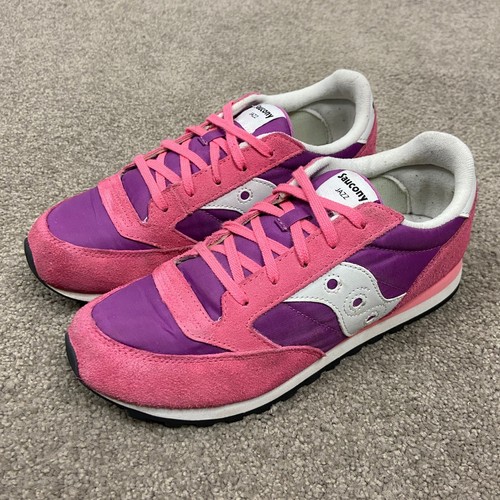 Saucony Jazz Low Pro Größe 6 Sneaker pink Wildleder lila SK166322 - Bild 6 von 8