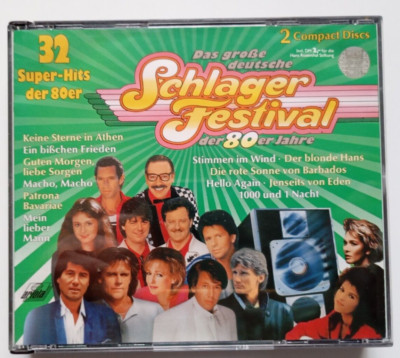 Schlagerfestival der 80 er Jahre - 32 Superhits - Ariola 353 742 - 1990 - #GB13