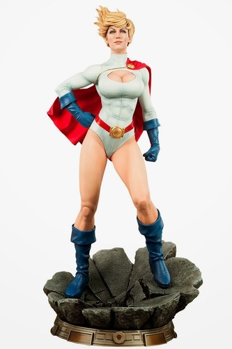 Sideshow EXCLUSIVE Premium Format Power Girl 1/4 Scale Statue FACTORY SEALED! - Picture 10 of 13