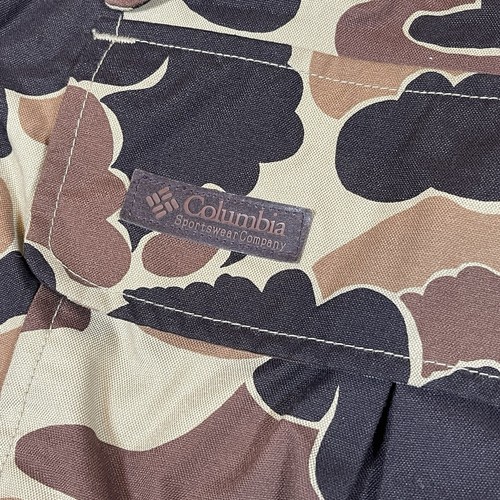 Vintage Colombia Omni Tech Duck Camo Camouflage Waterproof Jacket + Pants Large - Picture 7 of 24