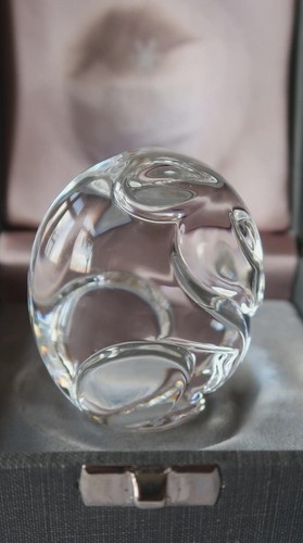 Steuben Glass Works Woodland Mouse Hand Cooler/Paperweight 1992 In Original Box - 第 5/7 張圖片