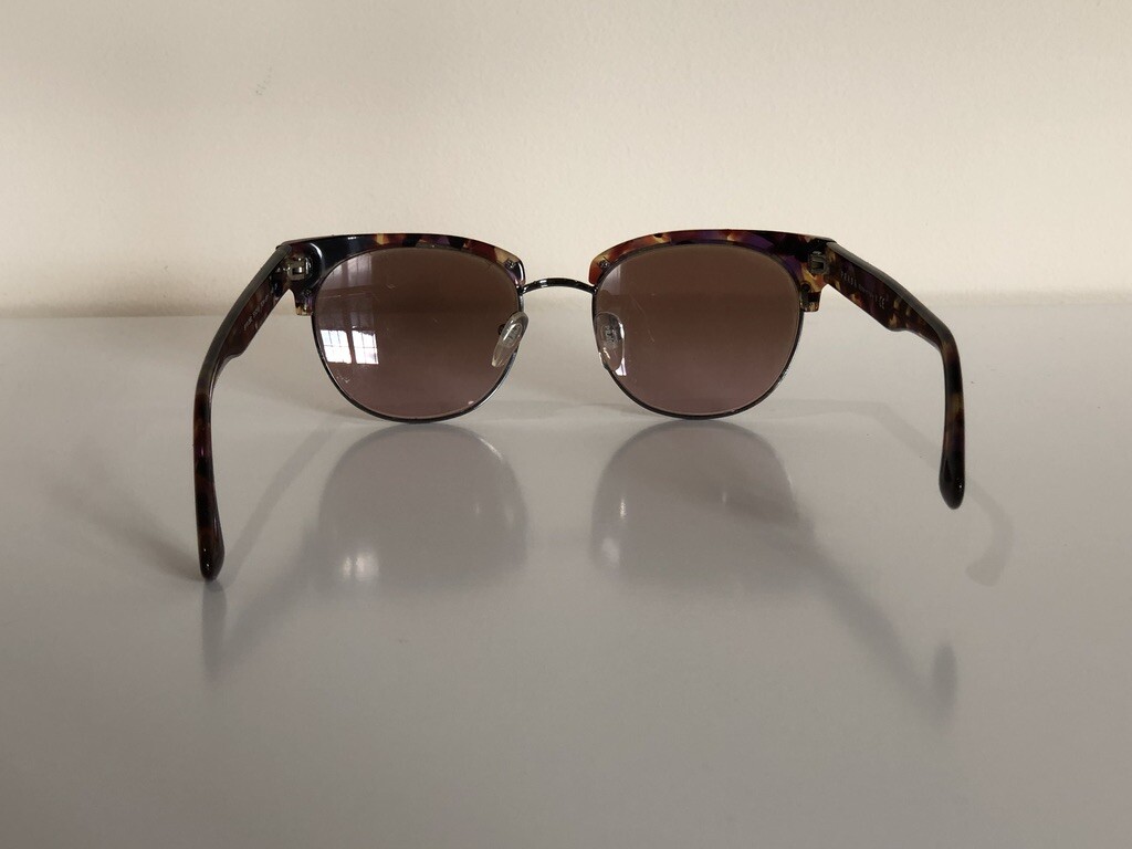 Prada SPR 08Q PDN-5P1 Cat Eye Havana Brown Gradie… - image 12