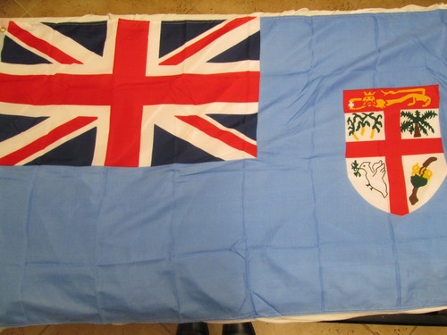Bandera de Fiji de poliéster de 3x5 pies - Imagen 2 de 3