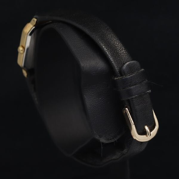 Vintage SEIKO 7321-5410 Gold Dial Quartz Ladies Watch From JAPAN