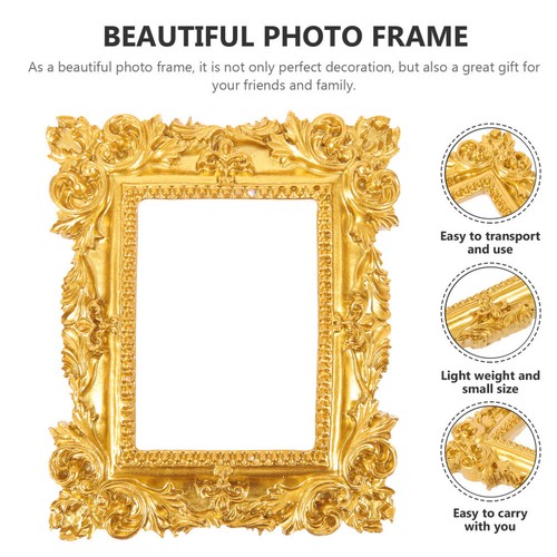 1PC Creative Picture Frame Baroque Picture Frames Decorative Picture Frame - Picture 6 of 11