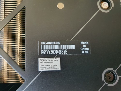 Tarjeta gráfica ASUS GeForce RTX 4060Ti Dual OC - Photo 4/12