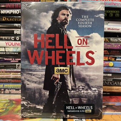 Hell on Wheels Season DVD Set Brand New Anson Mount Western Railroad  Drama TV 741952795391| - Main Image