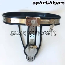 Stainless Steel Chastity Belt Device Female Double-stranded Type Panty Underwear