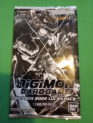 Digimon Card Game Booster Pack - Gift Box 2022 Lucky Pack | eBay UK