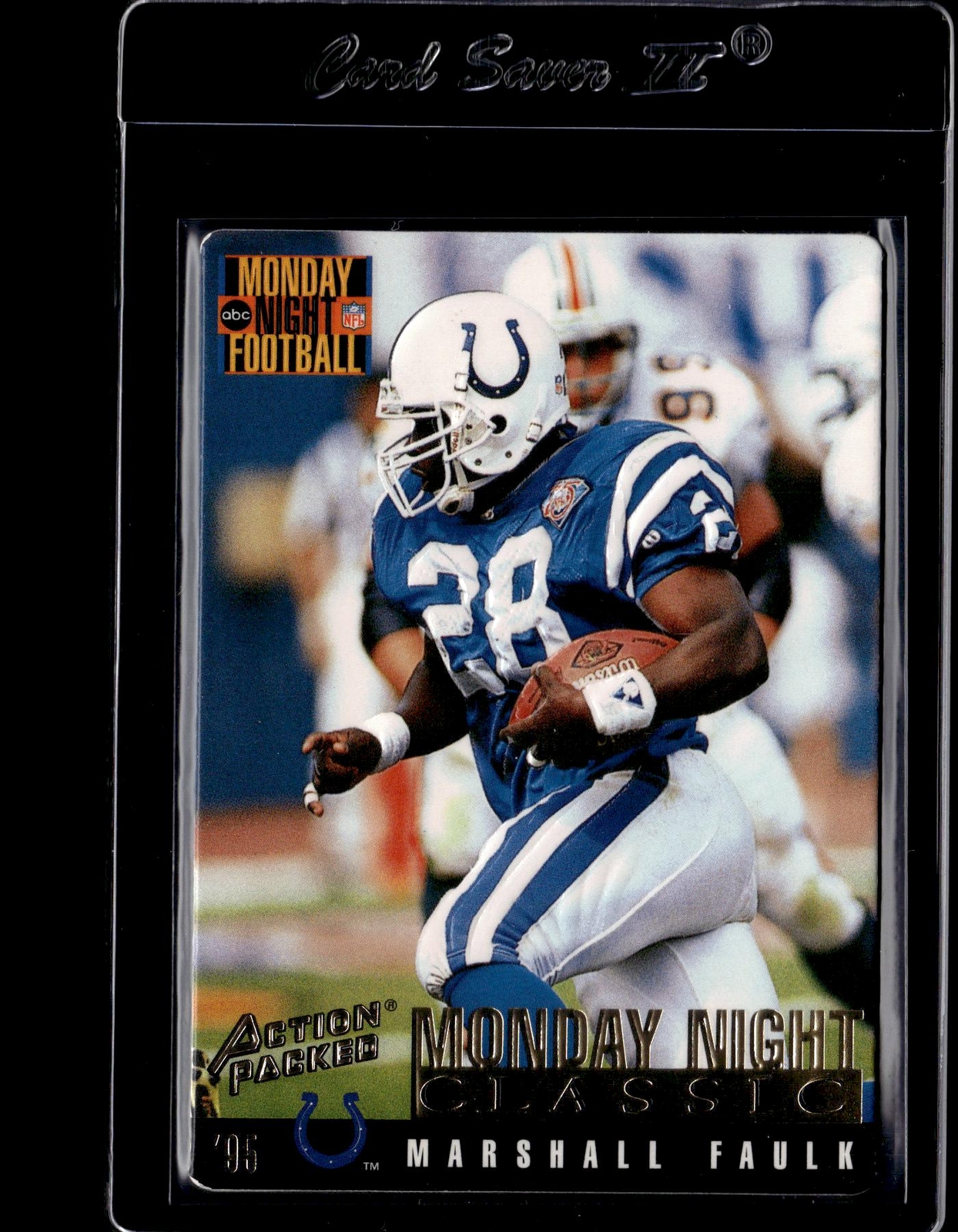 1995 Action Packed Monday Night Football #104 Marshall Faulk