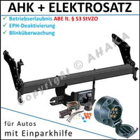 AHK ES7 FüR Ford Ranger 1999-2012 AnhäNgerkupplung DPC Eph-Abschaltung Pick-Up