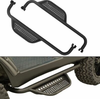 Madjax MJFX Armor Nerf Bars, Step Down & Brackets for Yamaha Drive Golf Carts