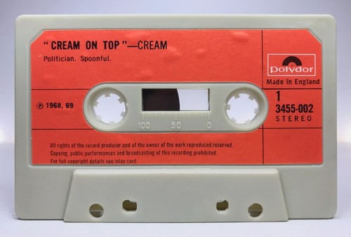 Cream CREAM ON TOP Cassette 3455 002 **SCARCE 1971 MAIL ORDER ONLY CASSETTE** EX - Picture 6 of 9
