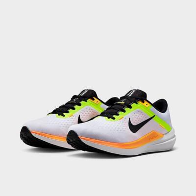 Nike Air Winflo 10 Men's Road Running Shoes White Yellow DV4022